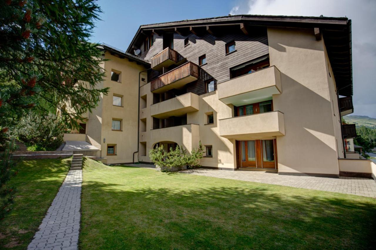 Chesa Munteratsch 2-Zimmerwohnung 105 Typ E Silvaplana Exterior foto